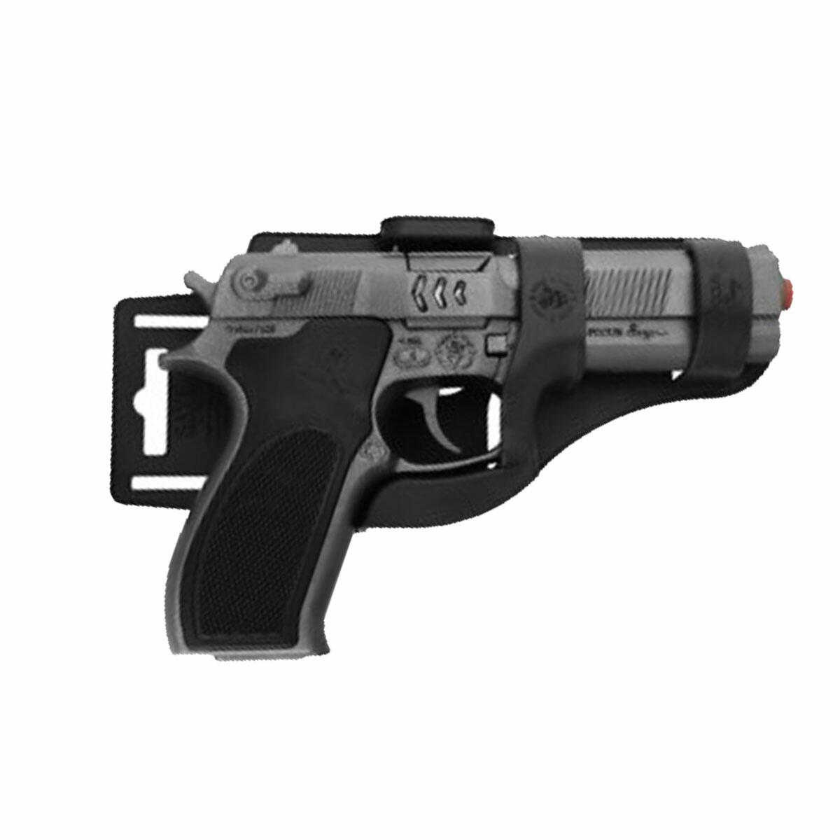 Metal Füme Gold 8'li Kapsül Patlatan Tabanca | Kılıflı Metal Gövde | Vahşi Batı Temalı Sesli Aksiyon Oyuncağı