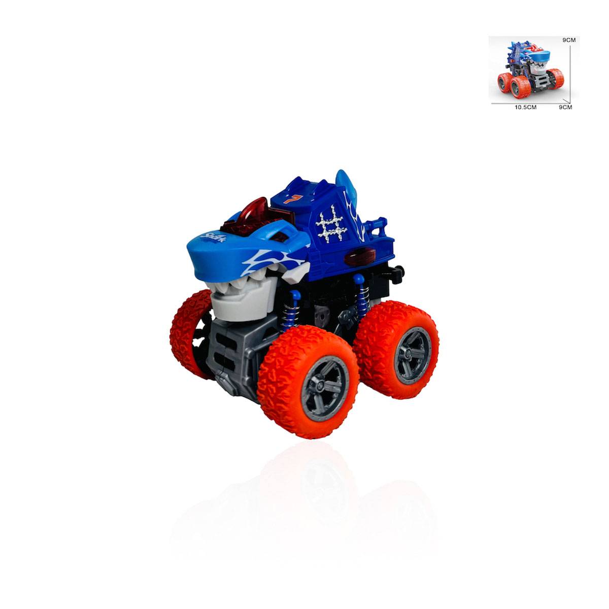 Sürtmeli Işıklı ve Müzikli Hayvanlı Gösteri Arabası