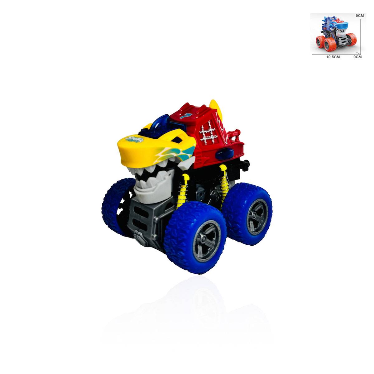 Sürtmeli Işıklı ve Müzikli Hayvanlı Gösteri Arabası