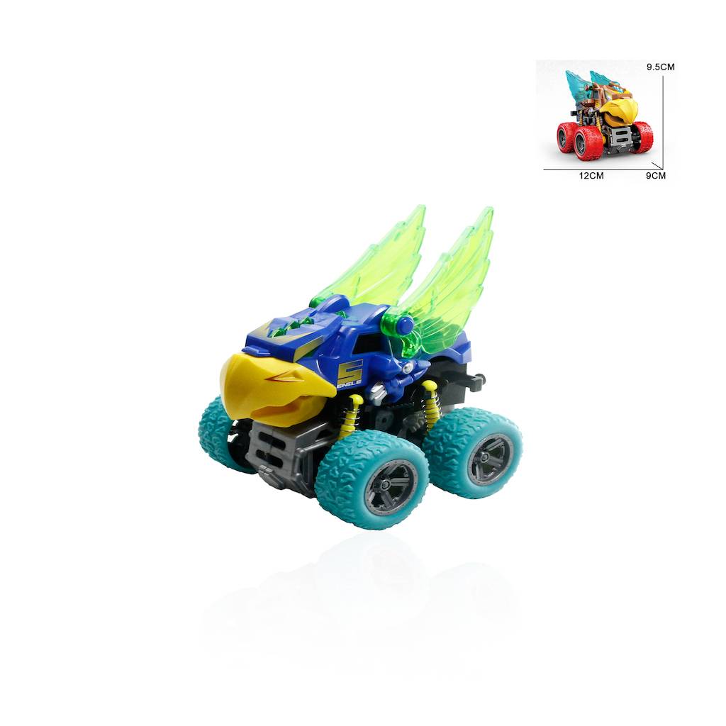 Sürtmeli Işıklı ve Müzikli Kanatlı Gösteri Arabası