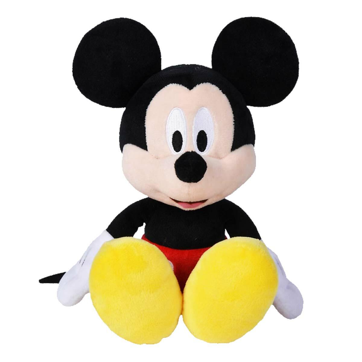 Disney Mickey Mouse Core Peluş 25 cm | Orijinal Lisanslı Yumuşak Karakter | Mickey Mouse Uyku Arkadaşı