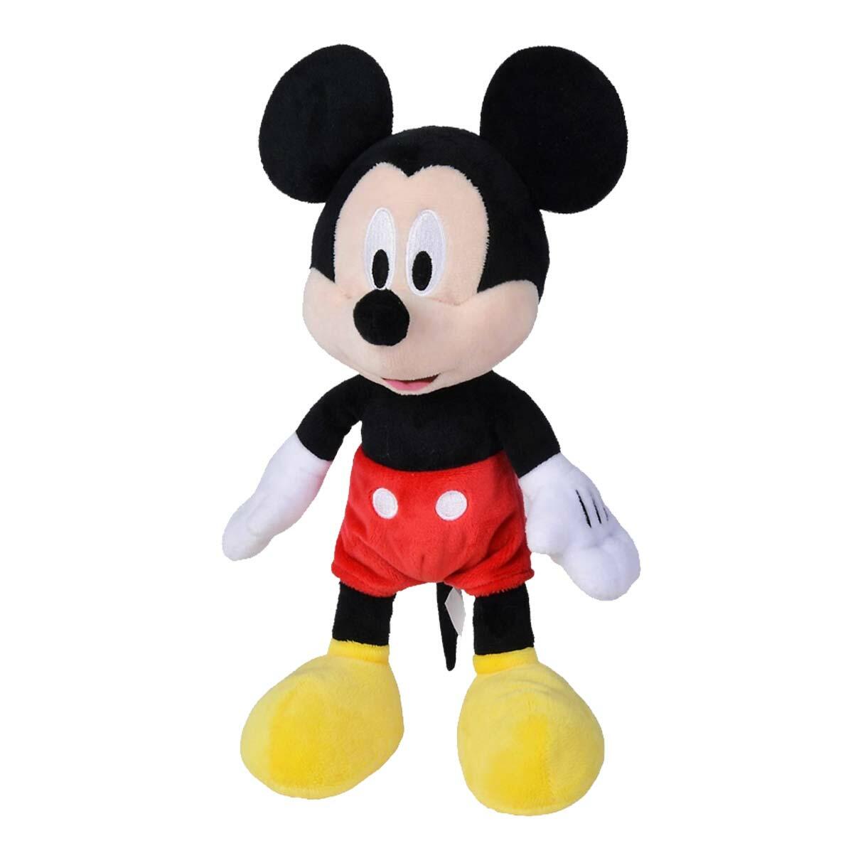 Disney Mickey Mouse Core Peluş 25 cm | Orijinal Lisanslı Yumuşak Karakter | Mickey Mouse Uyku Arkadaşı