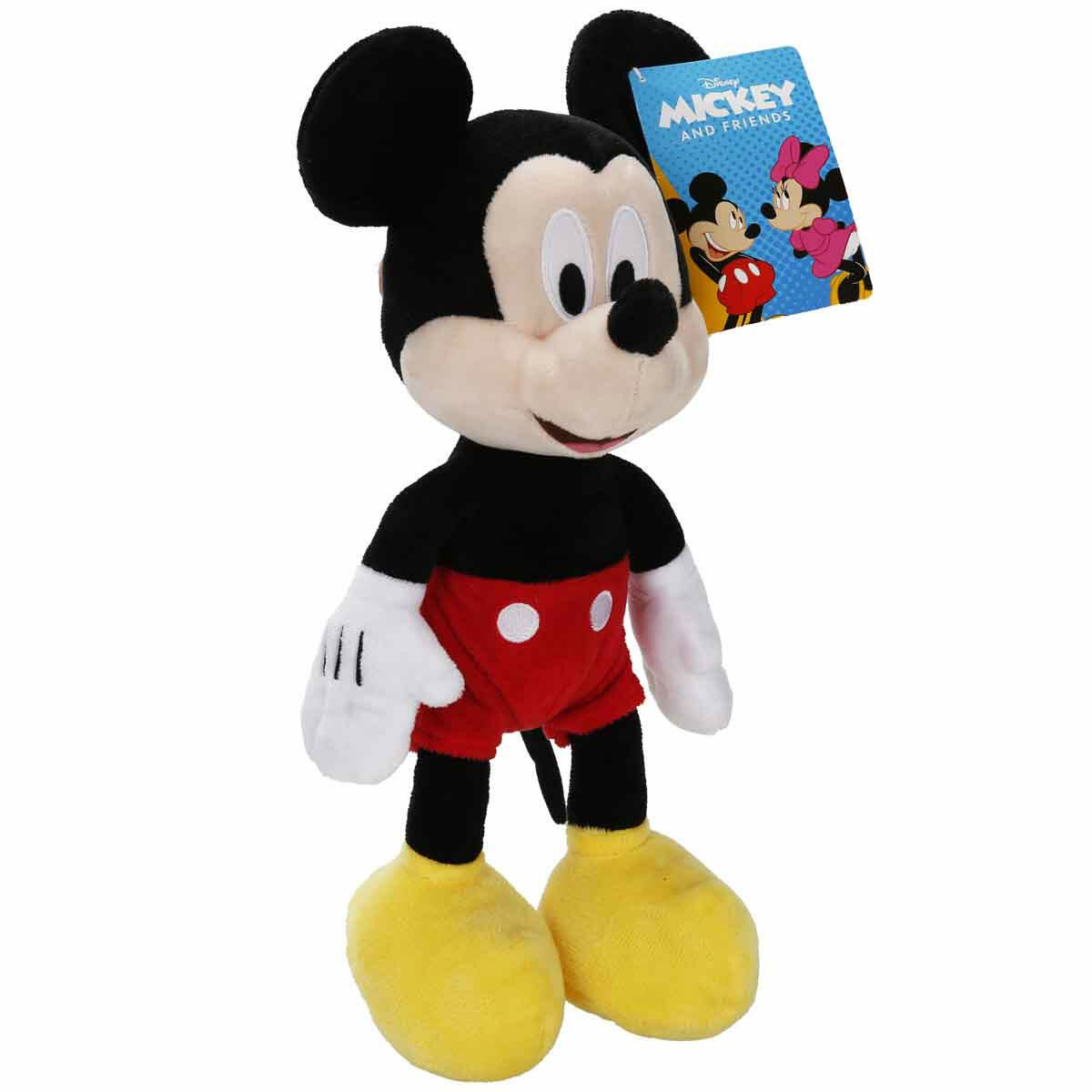 Disney Mickey Mouse Core Peluş 36 cm | Orijinal Lisanslı Yumuşak Oyuncak | Mickey Mouse Uyku Arkadaşı