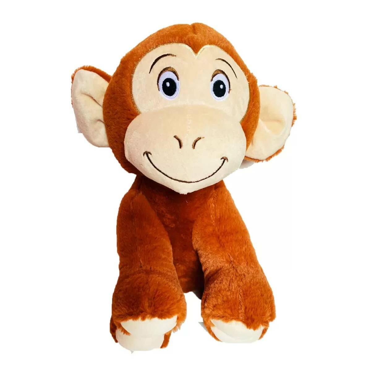 Mika Maymun 30 CM Pelüş Oyuncak | Yumuşacık Welsoft Dokulu