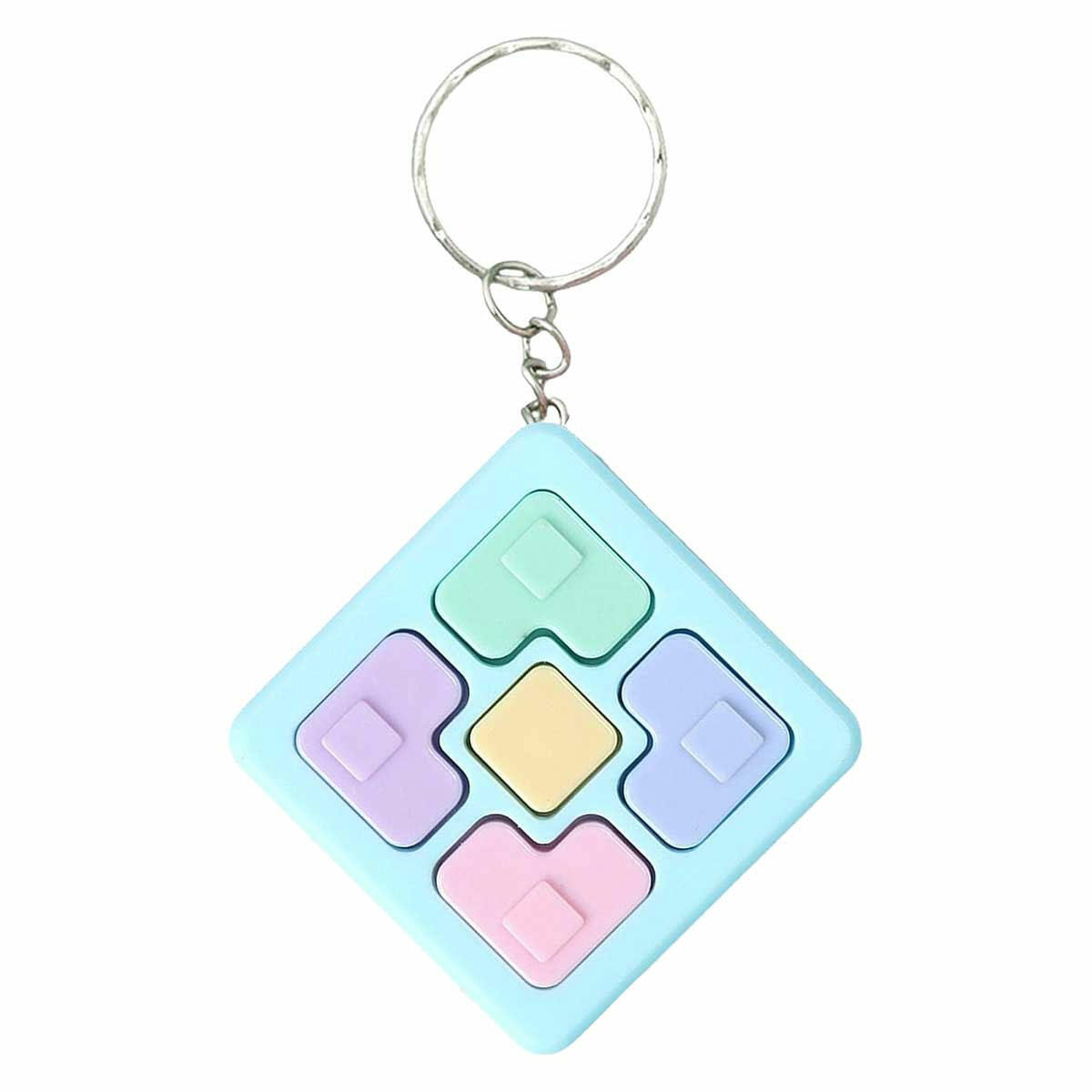 Mini Hafıza Oyunu Anahtarlık | Sesli ve Işıklı Zeka Oyunu | Çocuklar İçin Taşınabilir Dikkat, Hafıza ve Refleks Geliştirici Mini Oyuncak