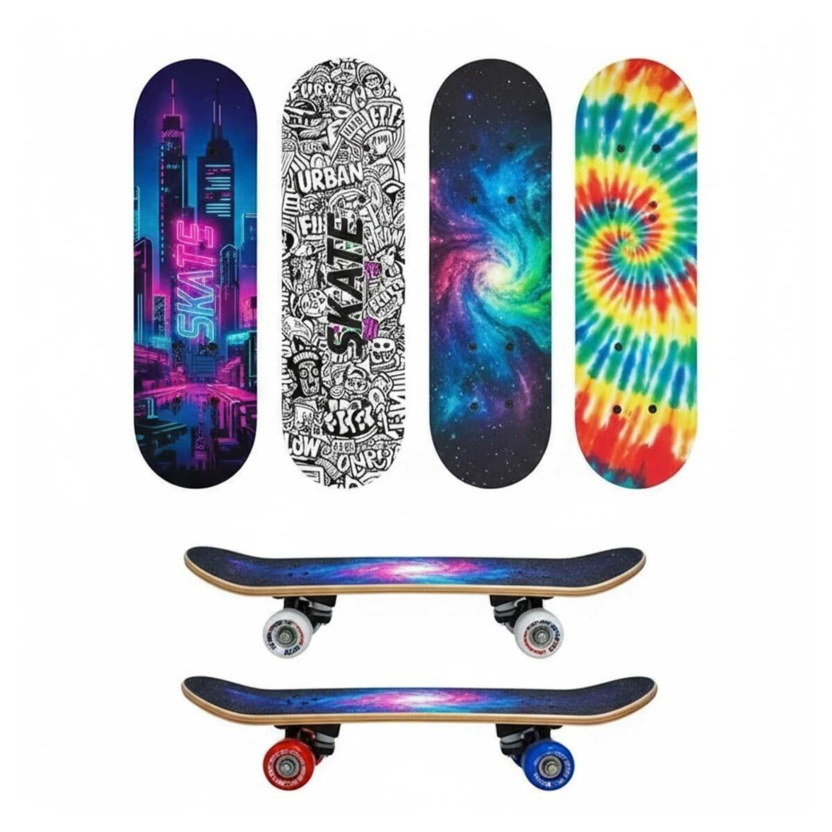 Mini Kay Kay 43 Cm | Çocuklar İçin Başlangıç Kaykayı | Eğitici Denge ve Spor Kaykayı