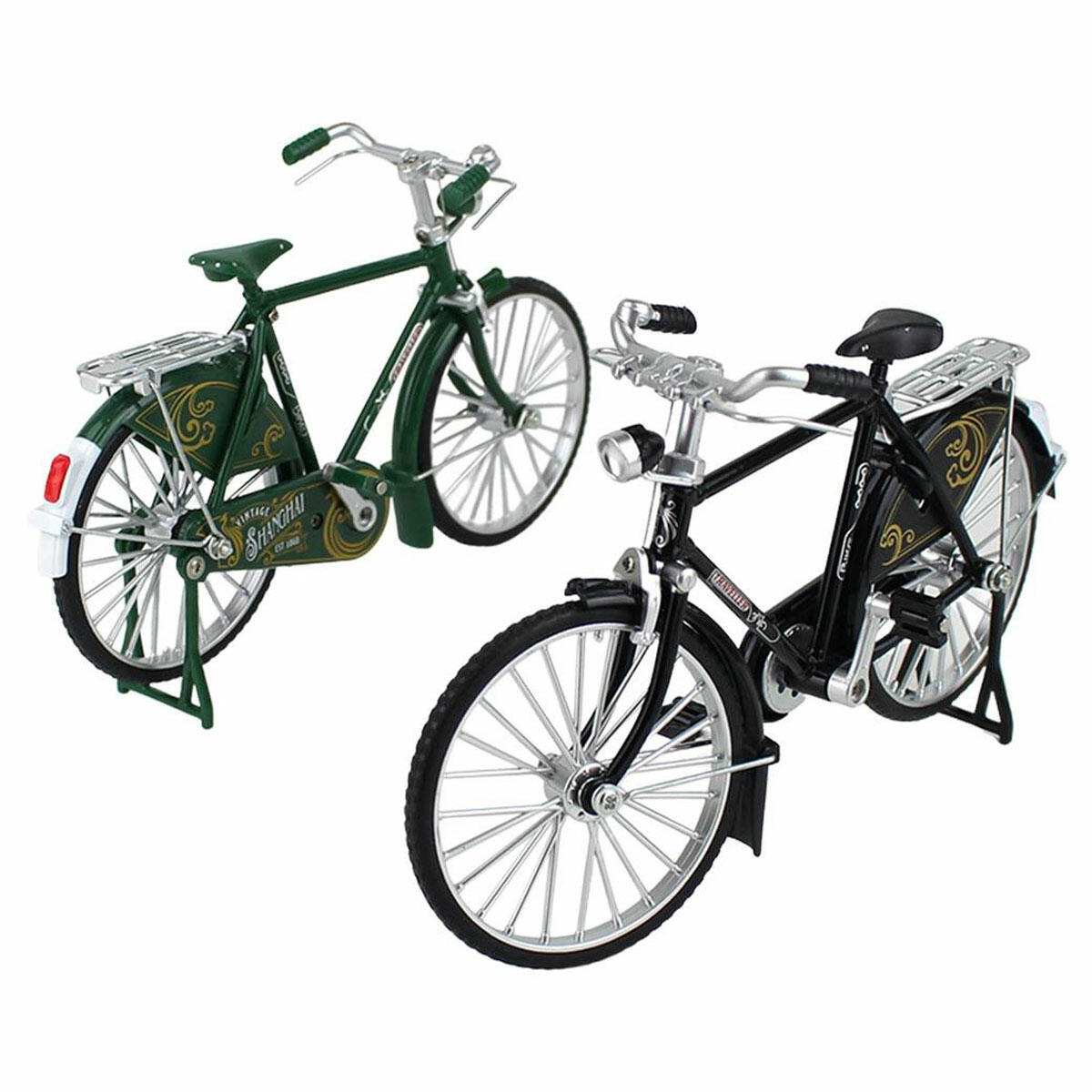 Mini Metal Bisiklet 1:10 Ölçek | Retro Tasarım Model Bisiklet | Nostaljik Metal Koleksiyon Objesi