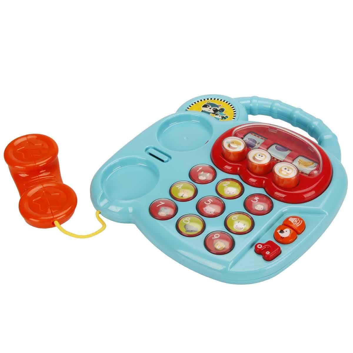 Minibo Sesli Benim İlk Telefonum | Eğitici Hayvan Sesli Bebek Telefonu | Işıklı Ve Müzikli İlk Oyuncağım