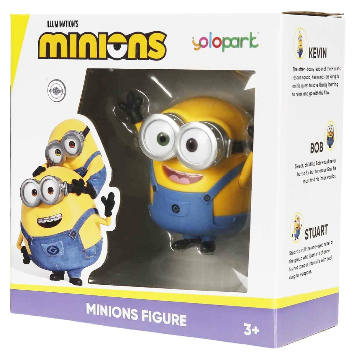 Minions Bob Figürü 10 CM | Sevimli Ve Masum Karakter | Feyza Oyuncak Lisanslı Koleksiyon