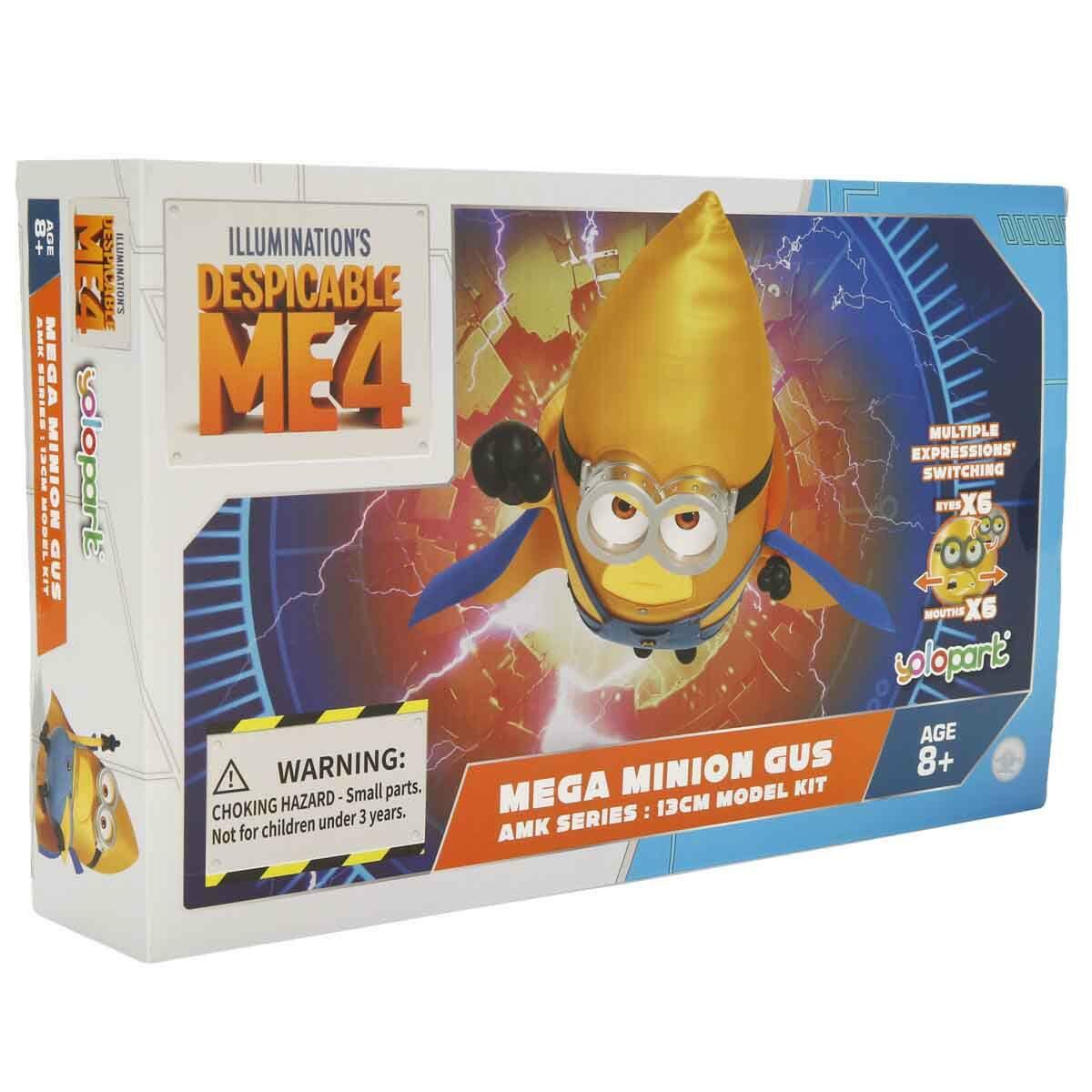 Minions Mega Minion Gus Figürü 13 CM | Mavi Pelerinli Ve Hareketli Figür | Feyza Oyuncak Lisanslı Koleksiyon
