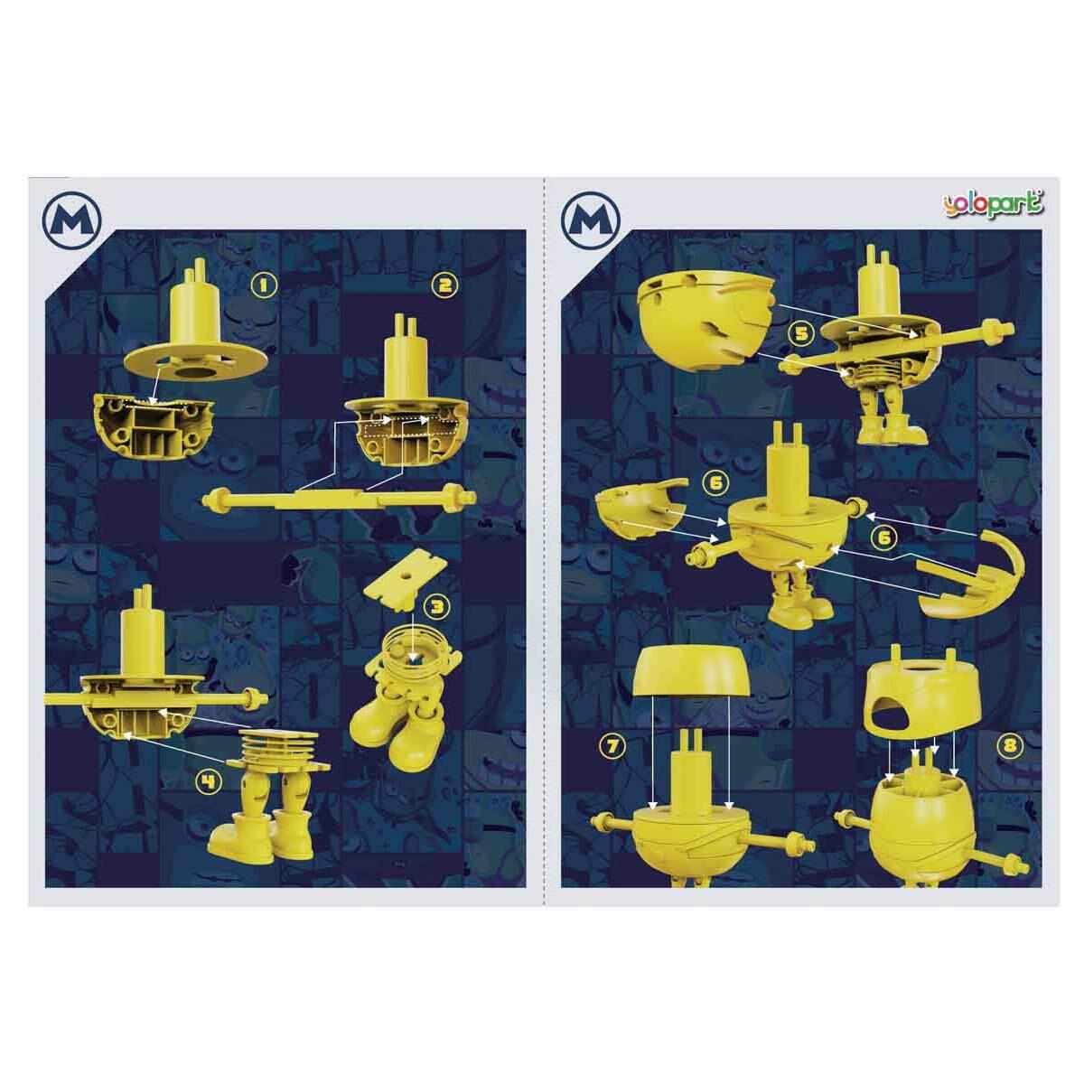 Minions Mega Minion Gus Figürü 13 CM | Mavi Pelerinli Ve Hareketli Figür | Feyza Oyuncak Lisanslı Koleksiyon