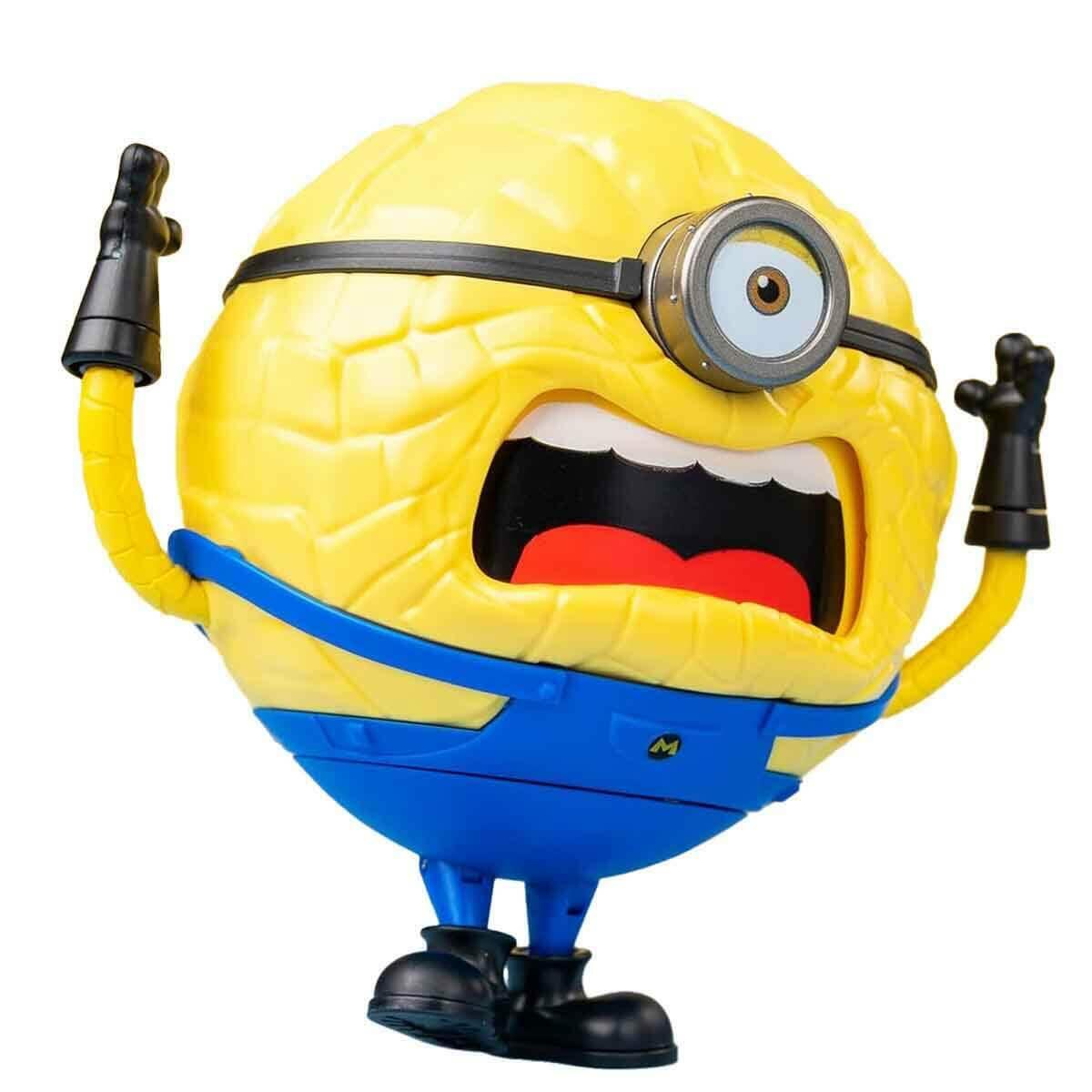 Minions Mega Minion Jerry Figürü 12 CM | Değiştirilebilir İfadeli İnteraktif Figür | Feyza Oyuncak Lisanslı Koleksiyon