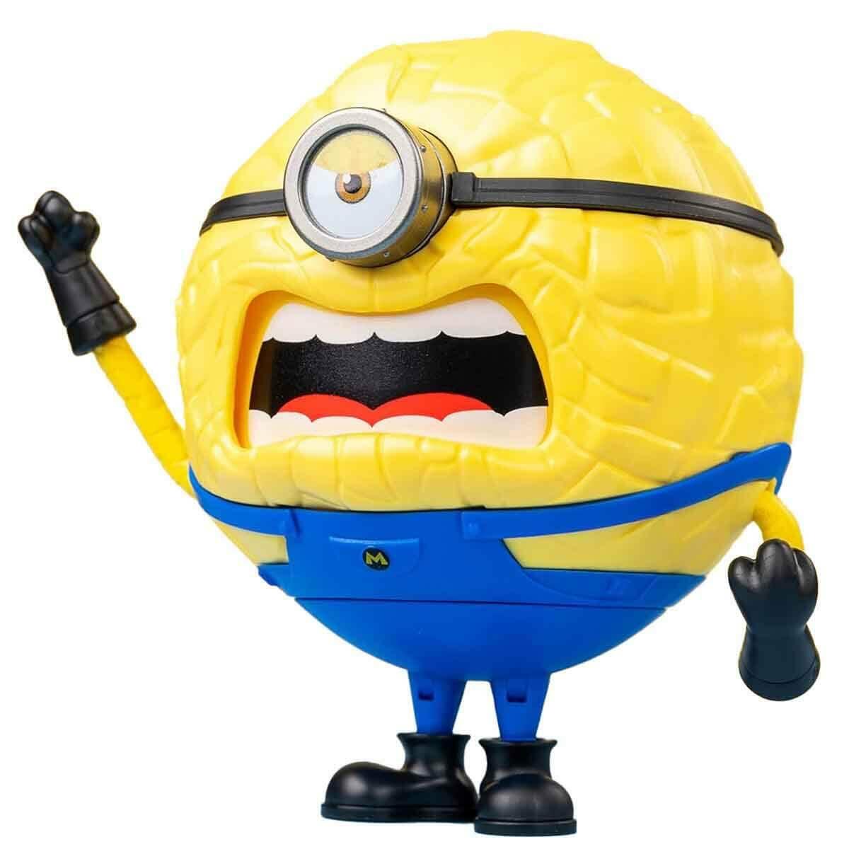 Minions Mega Minion Jerry Figürü 12 CM | Değiştirilebilir İfadeli İnteraktif Figür | Feyza Oyuncak Lisanslı Koleksiyon