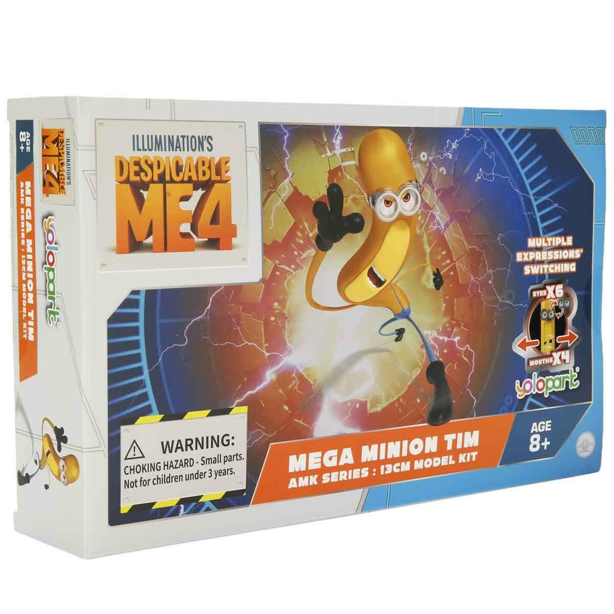 Minions Mega Minion Tim Figürü 13 CM | Mıknatıslı Ve Hareketli Figür | Feyza Oyuncak Lisanslı Koleksiyon