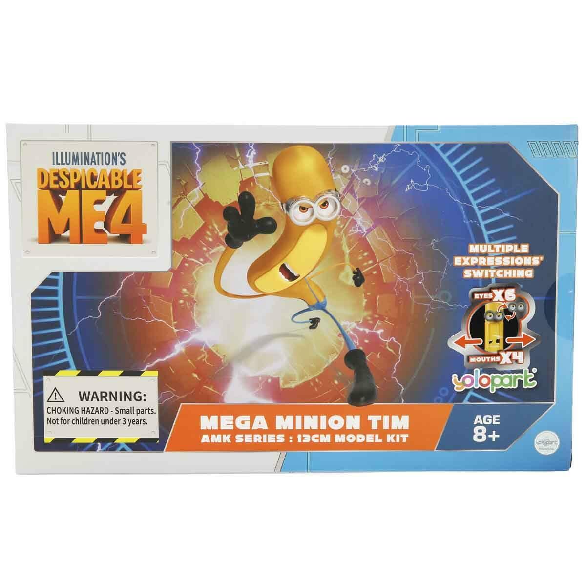Minions Mega Minion Tim Figürü 13 CM | Mıknatıslı Ve Hareketli Figür | Feyza Oyuncak Lisanslı Koleksiyon
