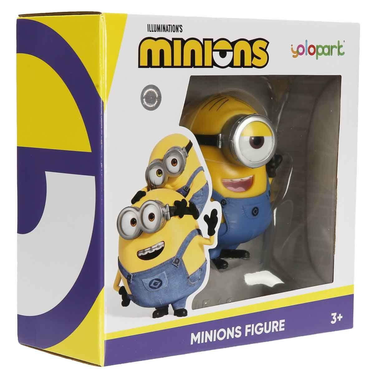 Minions Stuart Figürü 11 CM | Tek Gözlü Asi Üye | Feyza Oyuncak Lisanslı Koleksiyon Serisi