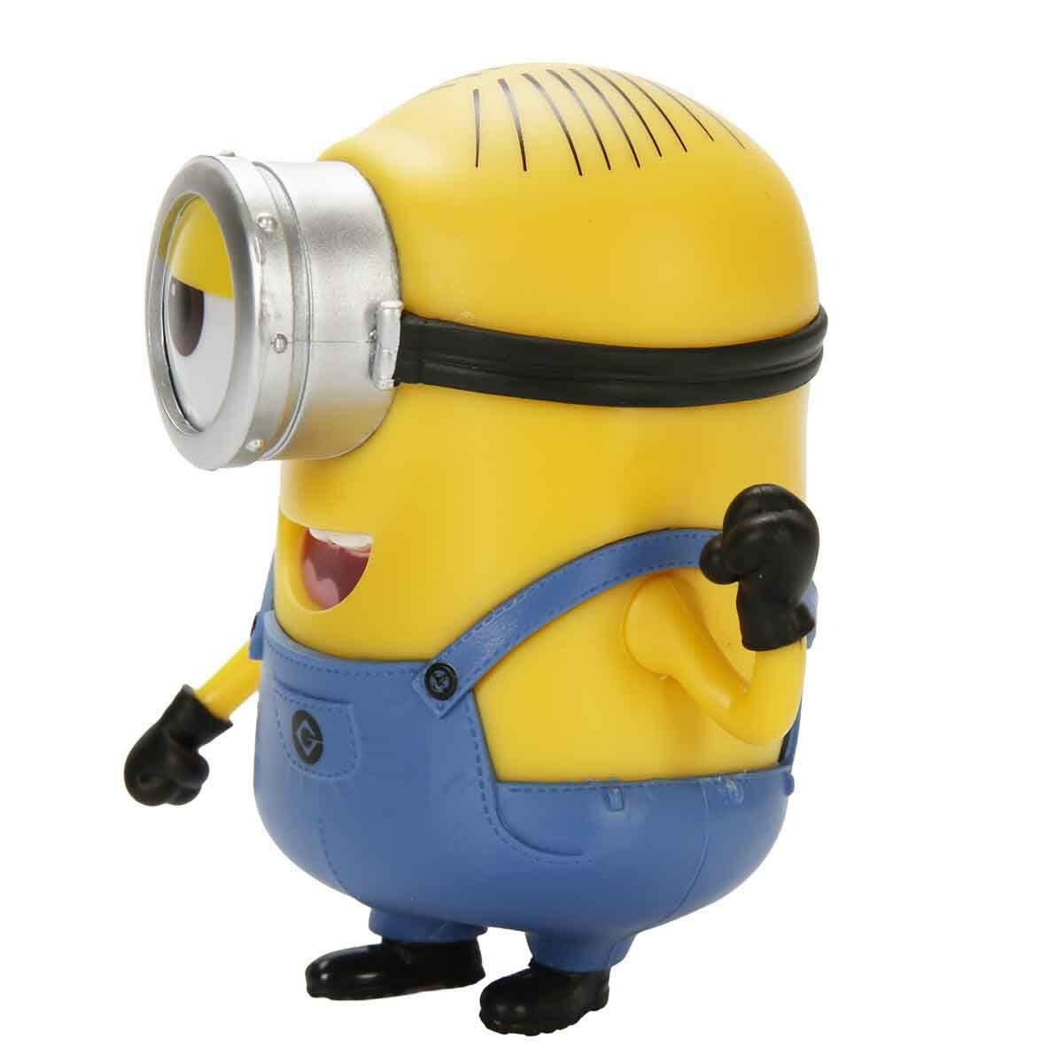 Minions Stuart Figürü 11 CM | Tek Gözlü Asi Üye | Feyza Oyuncak Lisanslı Koleksiyon Serisi