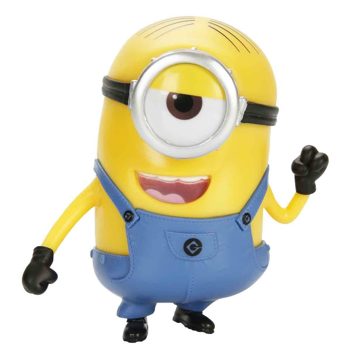 Minions Stuart Figürü 11 CM | Tek Gözlü Asi Üye | Feyza Oyuncak Lisanslı Koleksiyon Serisi