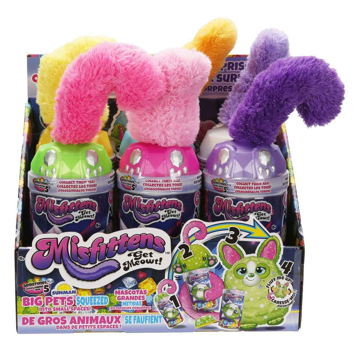 Misfittens Gemstones Sürpriz Peluş S5 | Değerli Taş Burunlu Pofuduk Kediler Serisi