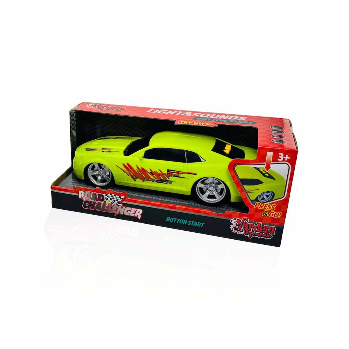 Sesli ve Işıklı Pilli Spor Araba