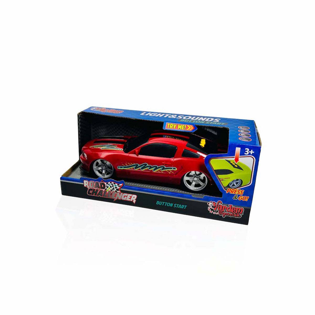 Sesli ve Işıklı Pilli Spor Araba