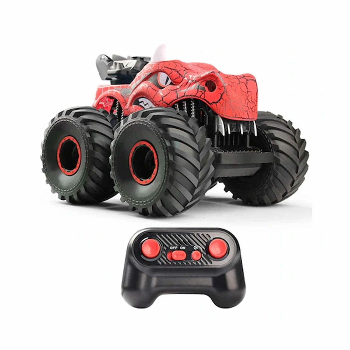 Uzaktan Kumandalı Şarjlı Monster Canavar Arabalar | 6+ Yaş Off-Road Arazi Aracı | Şarjlı Dev Tekerlekli Canavar Araba