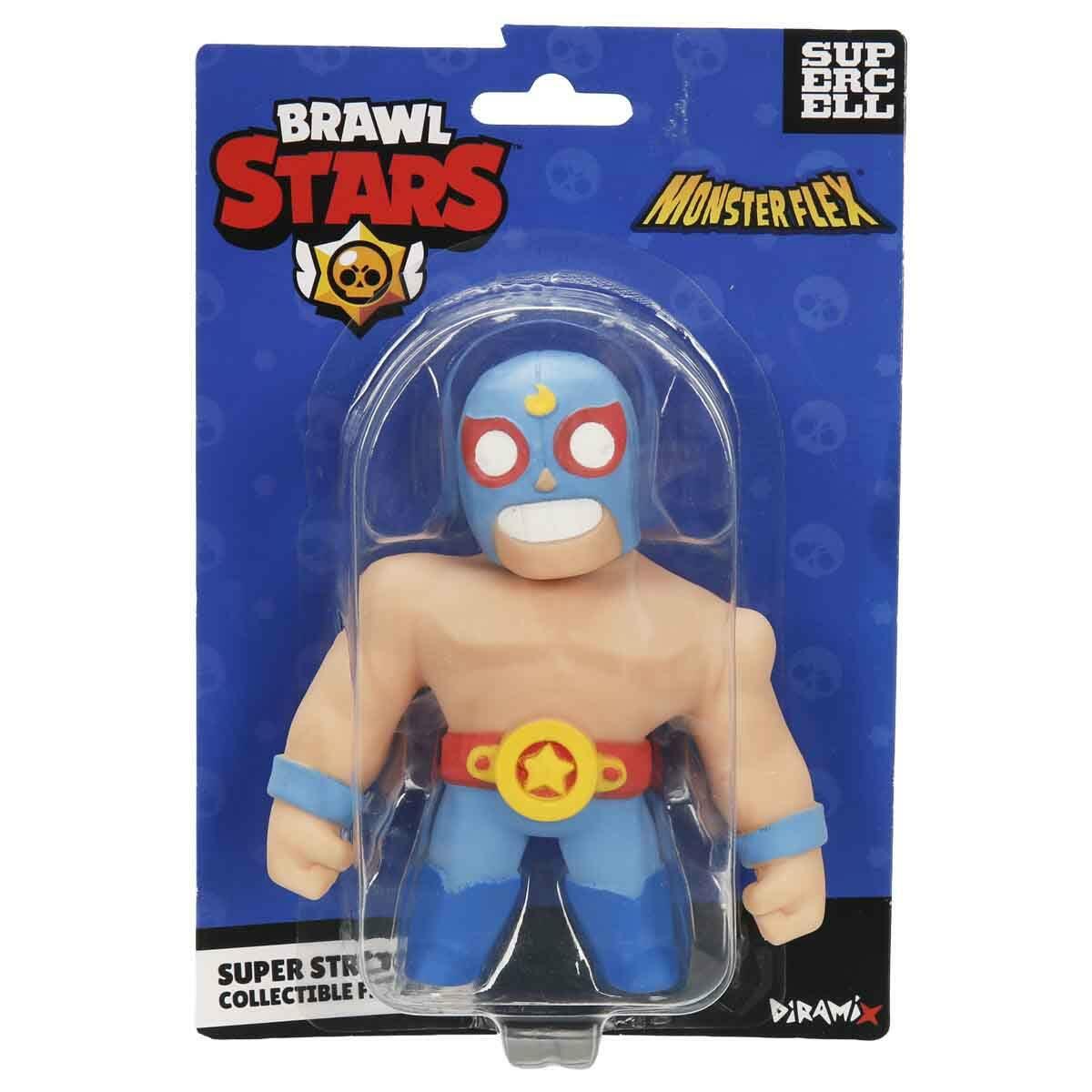 Monster Flex Brawl Stars Stretch Figür | 10 Farklı Karakter Seçeneği | Süper Esnek Aksiyon Figürleri