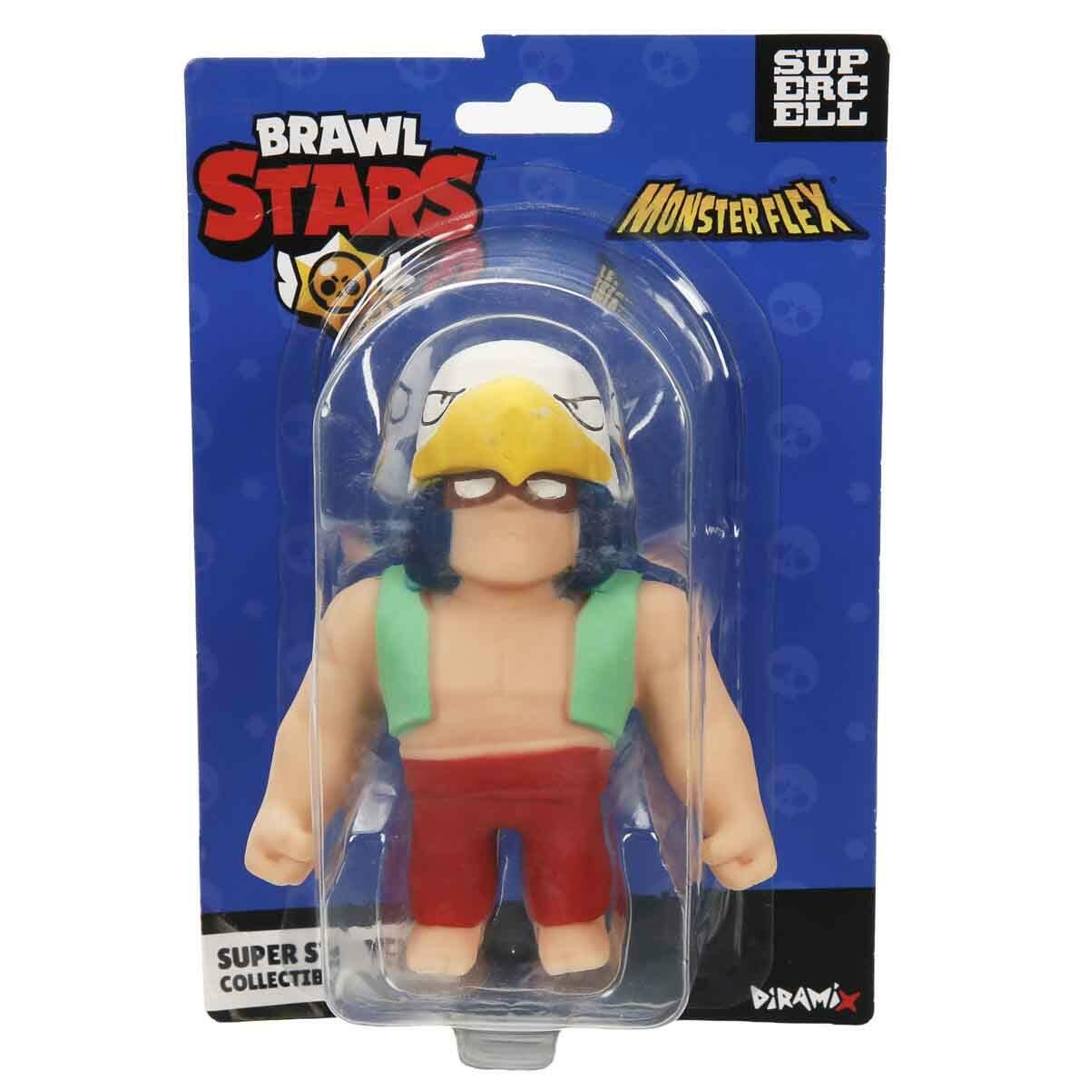 Monster Flex Brawl Stars Stretch Figür | 10 Farklı Karakter Seçeneği | Süper Esnek Aksiyon Figürleri