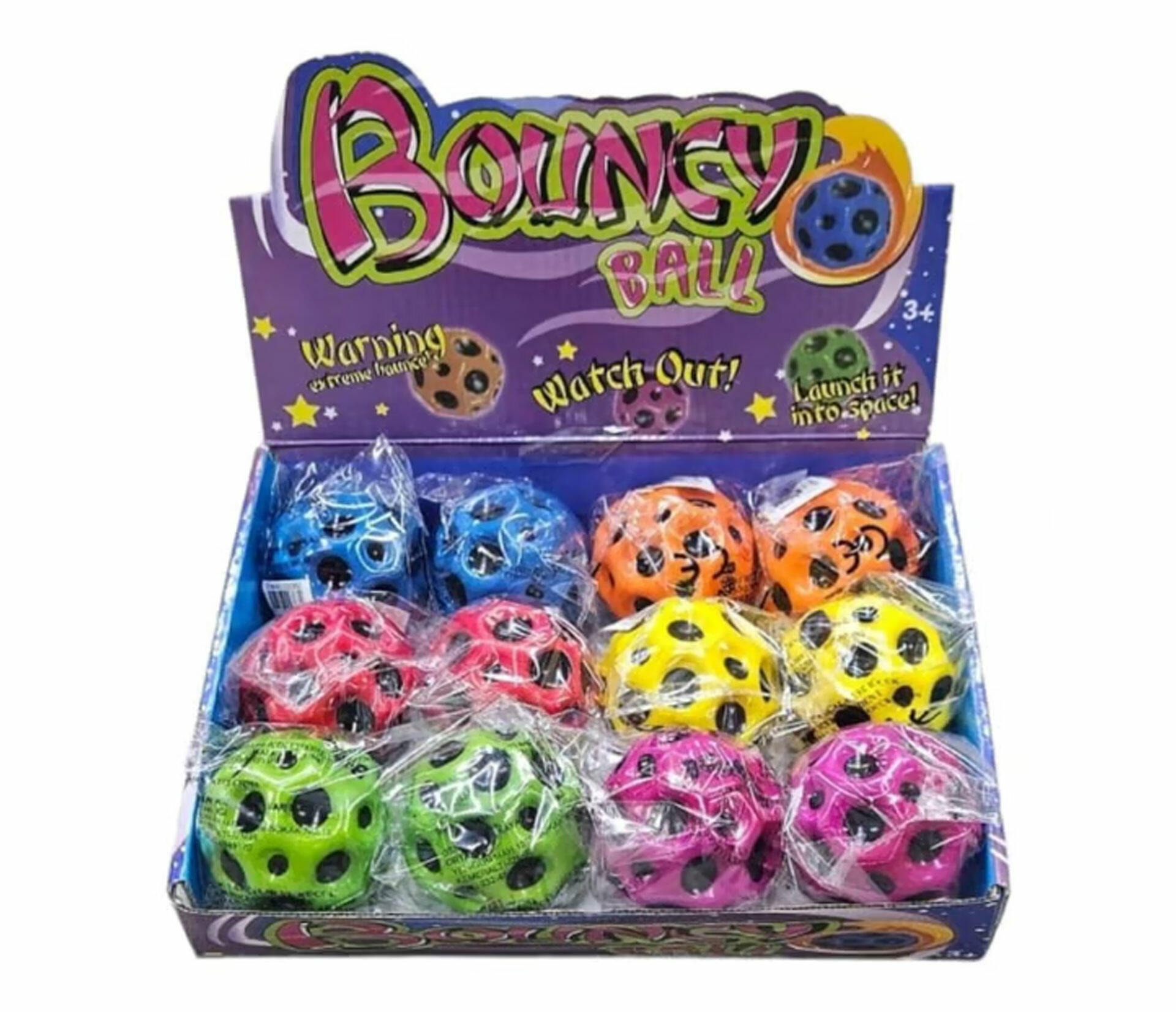 Moon Top Sesli Düz Renkli | 7.5 cm Yüksek Zıplayan Ay Topu | Su ve Trambolin Uyumlu Duyusal Oyuncak