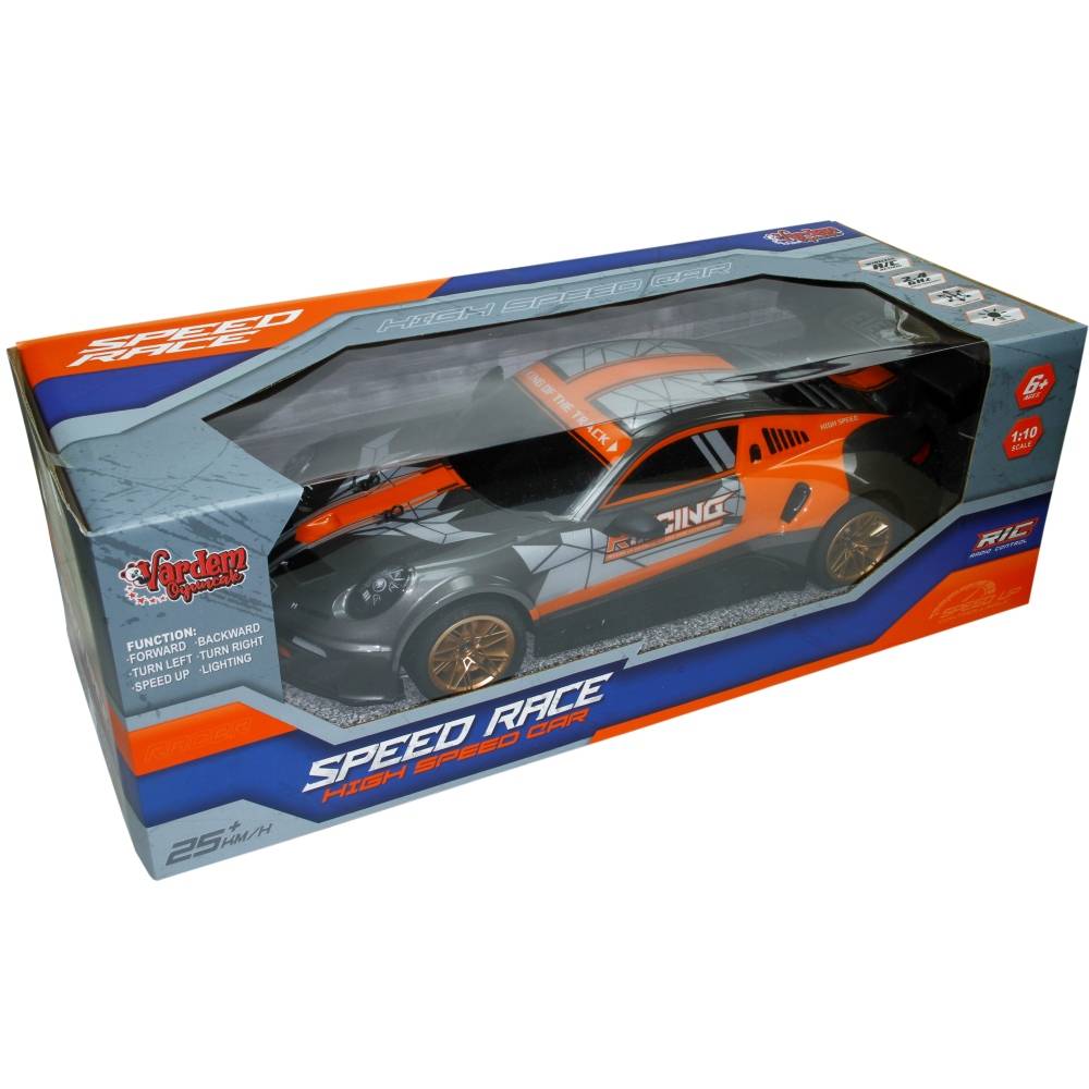 Uzaktan Kumandalı Full Fonksiyon Şarjlı Işıklı 2.4G 1:10Pvc Hızlı Araba
