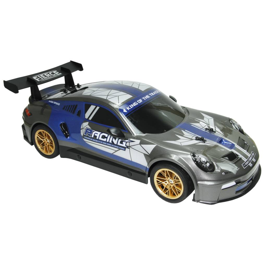 Uzaktan Kumandalı Full Fonksiyon Şarjlı Işıklı 2.4G 1:10Pvc Hızlı Araba