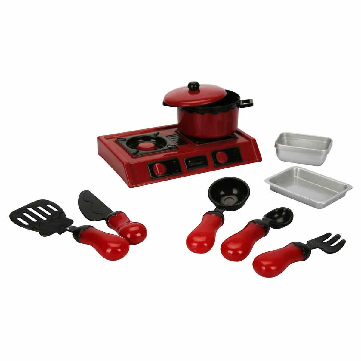 Mutfak Aletleri 10 Parça | Eğitici Evcilik Ve Mutfak Seti | Çocuklar İçin Oyuncak Mutfak Gereçleri