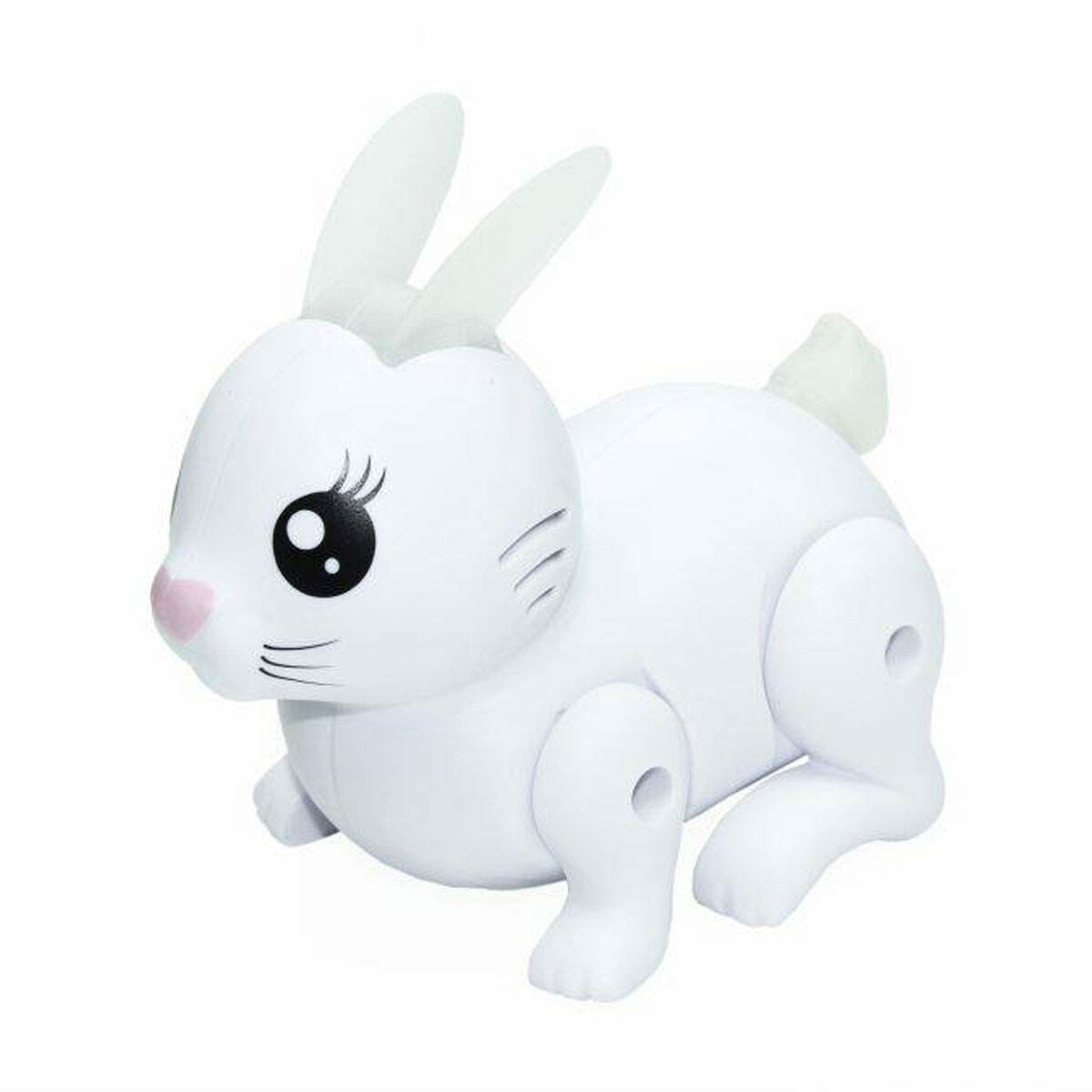 Müzikli Ve Işıklı Tavşan | 18+ Ay Eğitici İnteraktif Oyuncak | Hijyenik Ve Dayanıklı İlk Adım Dostu