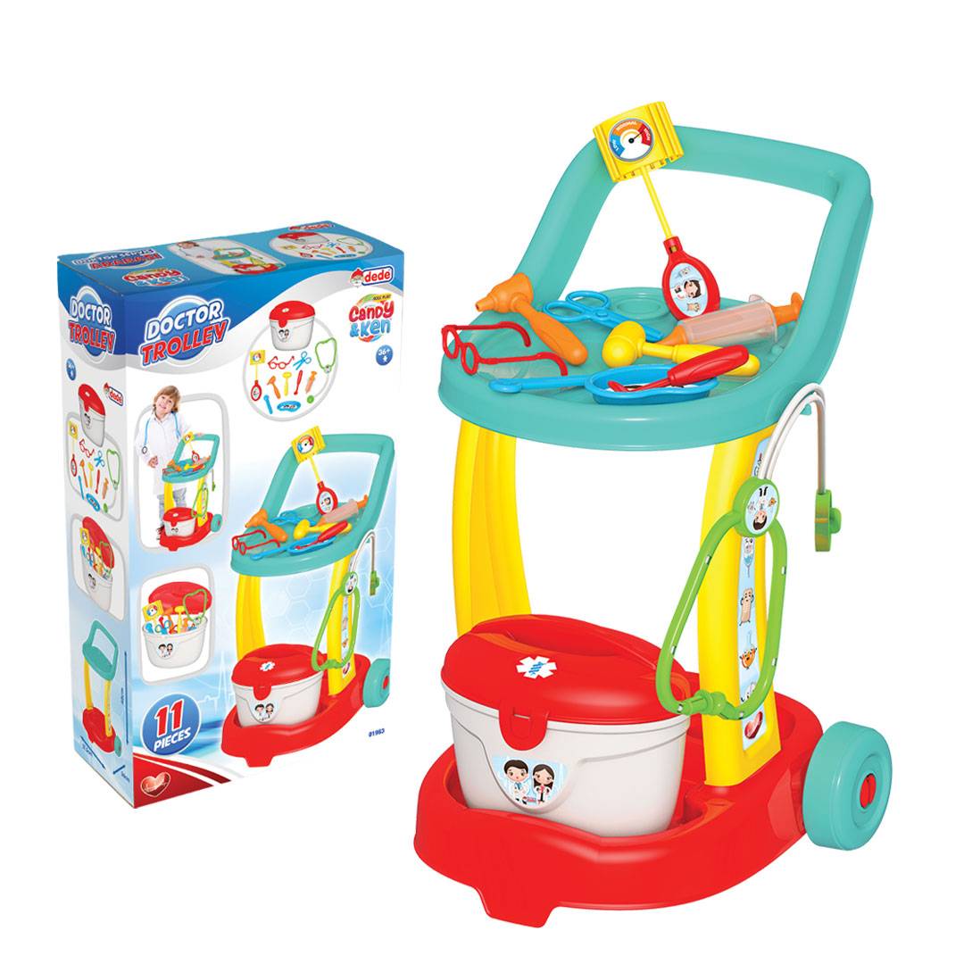 Candy ve Ken Doktor Servis Arabası