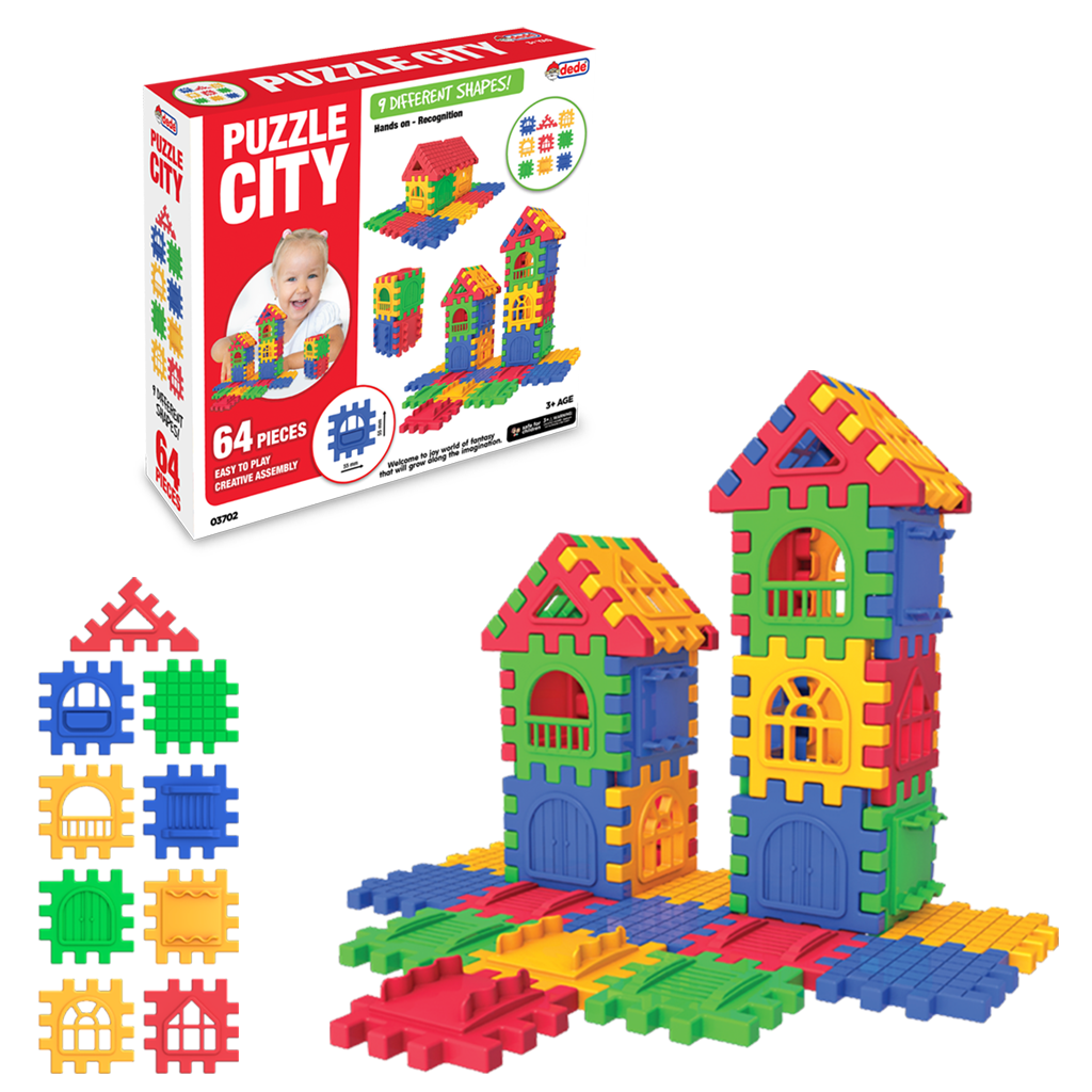 PUZZLE CITY 64 PCS (16)