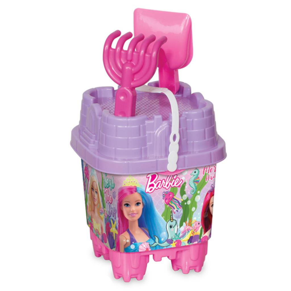 Barbie Büyük Kale Kum Kovası Set