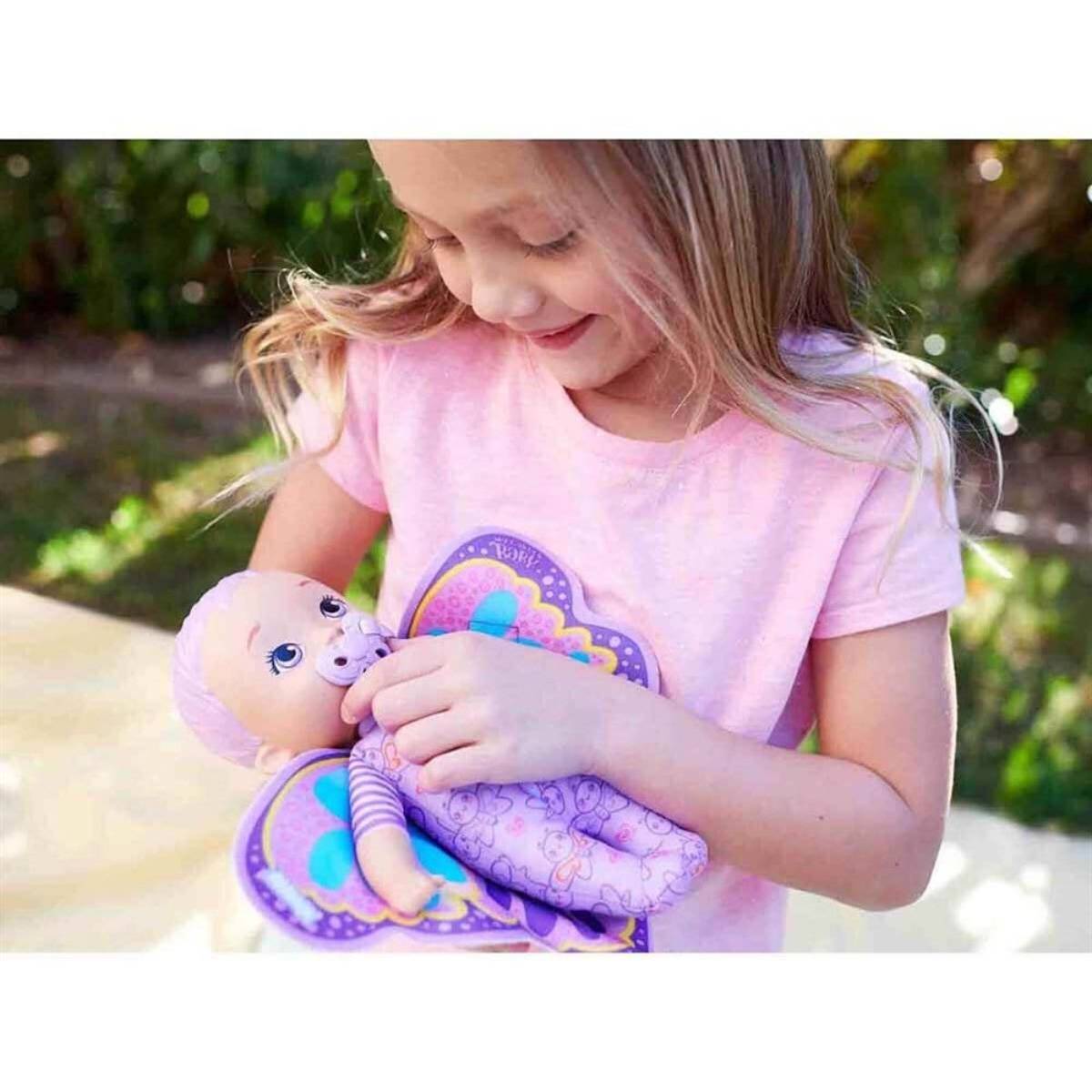 My Garden Baby İlk Kelebek Bebeğim Mor Saçlı Bebek