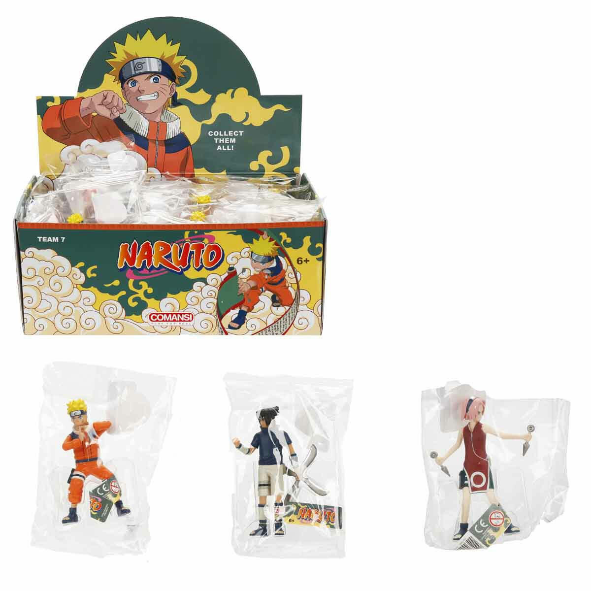 Naruto Shippuden 10 cm Koleksiyon Figürleri | Naruto, Sakura ve Sasuke Model Seçenekli Detaylı Anime Ninja Figürü