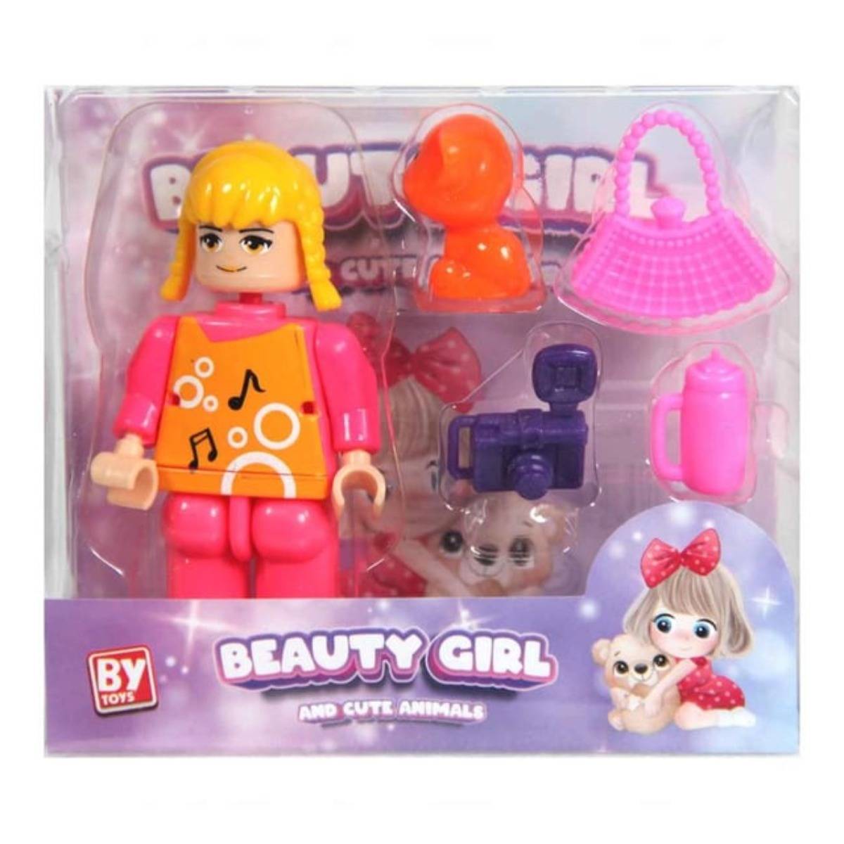 Beauty Girl Mini Küçük Kız LEGO Figür Seti
