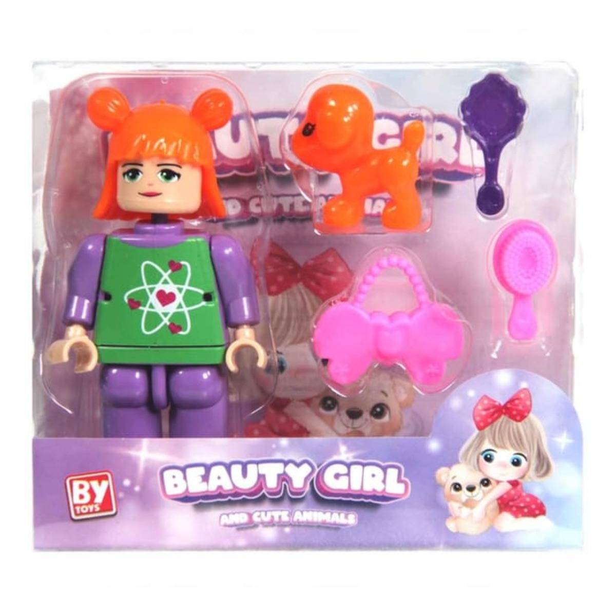 Beauty Girl Mini Küçük Kız LEGO Figür Seti
