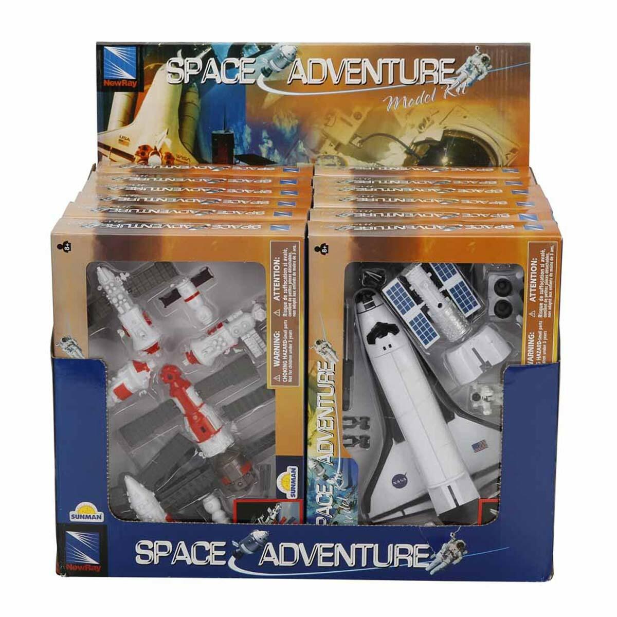 New Ray 1:48 Uzay Seti Yapım Kiti | Kendi Uzay Mekiğini İnşa Et | Eğitici Maket Seti