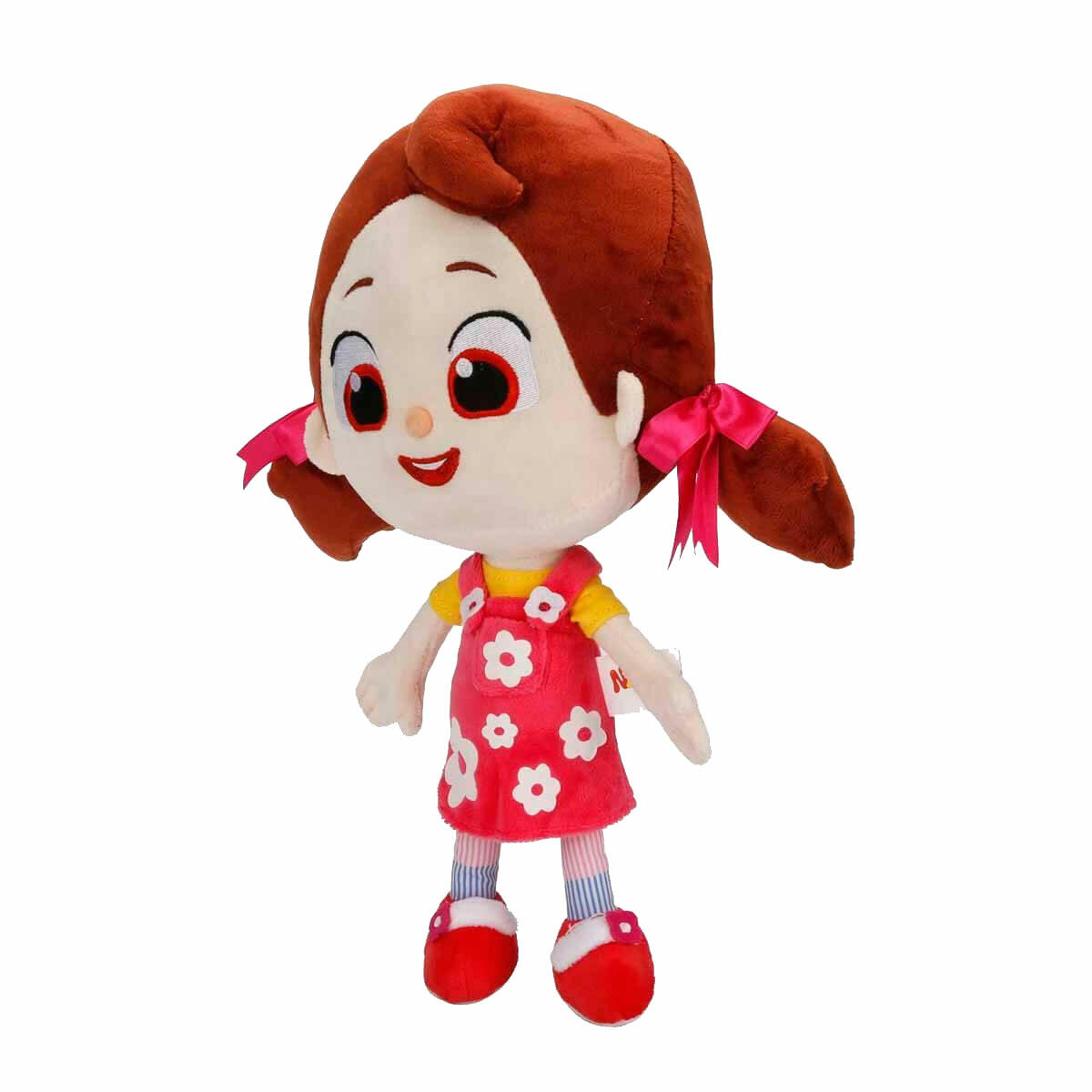 Niloya Müzikli Peluş 35 cm | Şarkı Söyleyen Eğitici Oyuncak Bebek | Antialerjik ve Yumuşak Niloya Peluşu