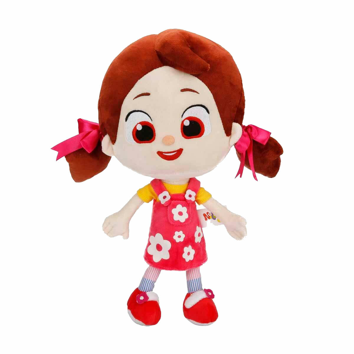 Niloya Müzikli Peluş 35 cm | Şarkı Söyleyen Eğitici Oyuncak Bebek | Antialerjik ve Yumuşak Niloya Peluşu