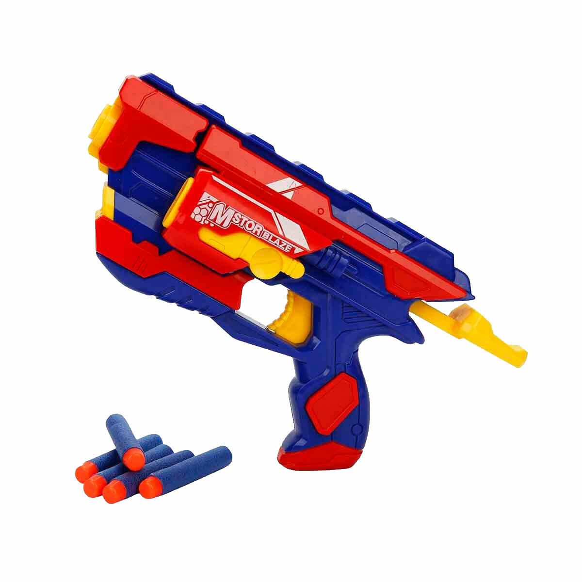 Nişancı 3 Sünger Dart Atan Silah | 20 Metre Menzilli Oyuncak Tabanca | 10 Adet Yumuşak Dart Dahil Aksiyon ve Kapışma Seti