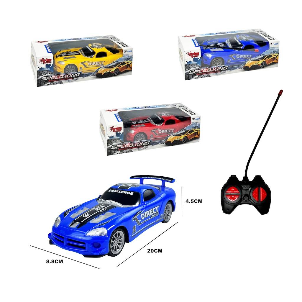 Uzaktan Kumandalı 1/22 Pilli Speed King Araba