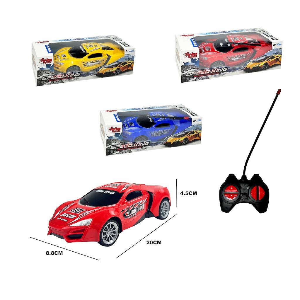 Uzaktan Kumandalı 1/22 Pilli Speed King Araba
