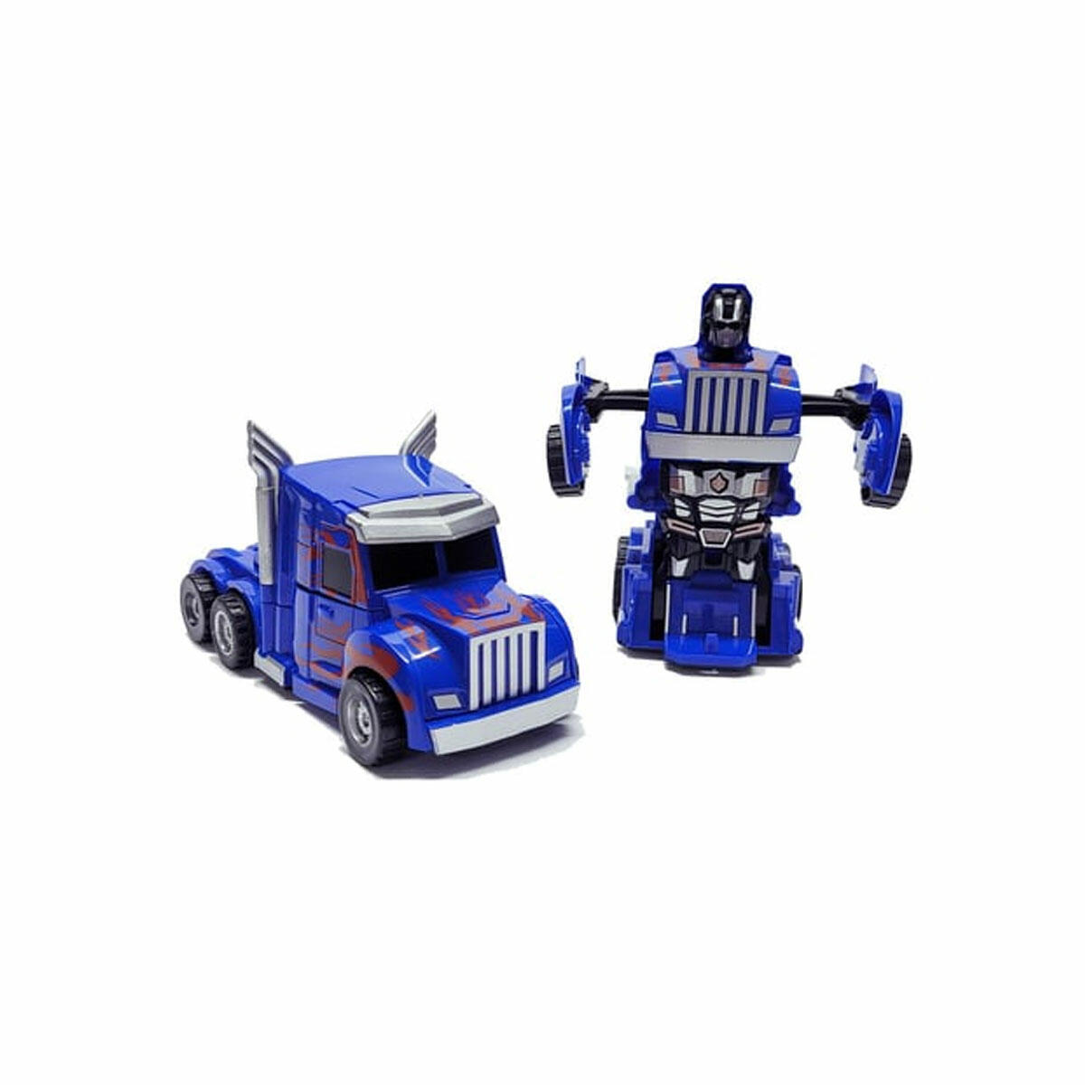 Optimus Dönüşen Transformers Robot Tır – Çek Bırak Mekanizmalı Otomatik Dönüşen Oyuncak