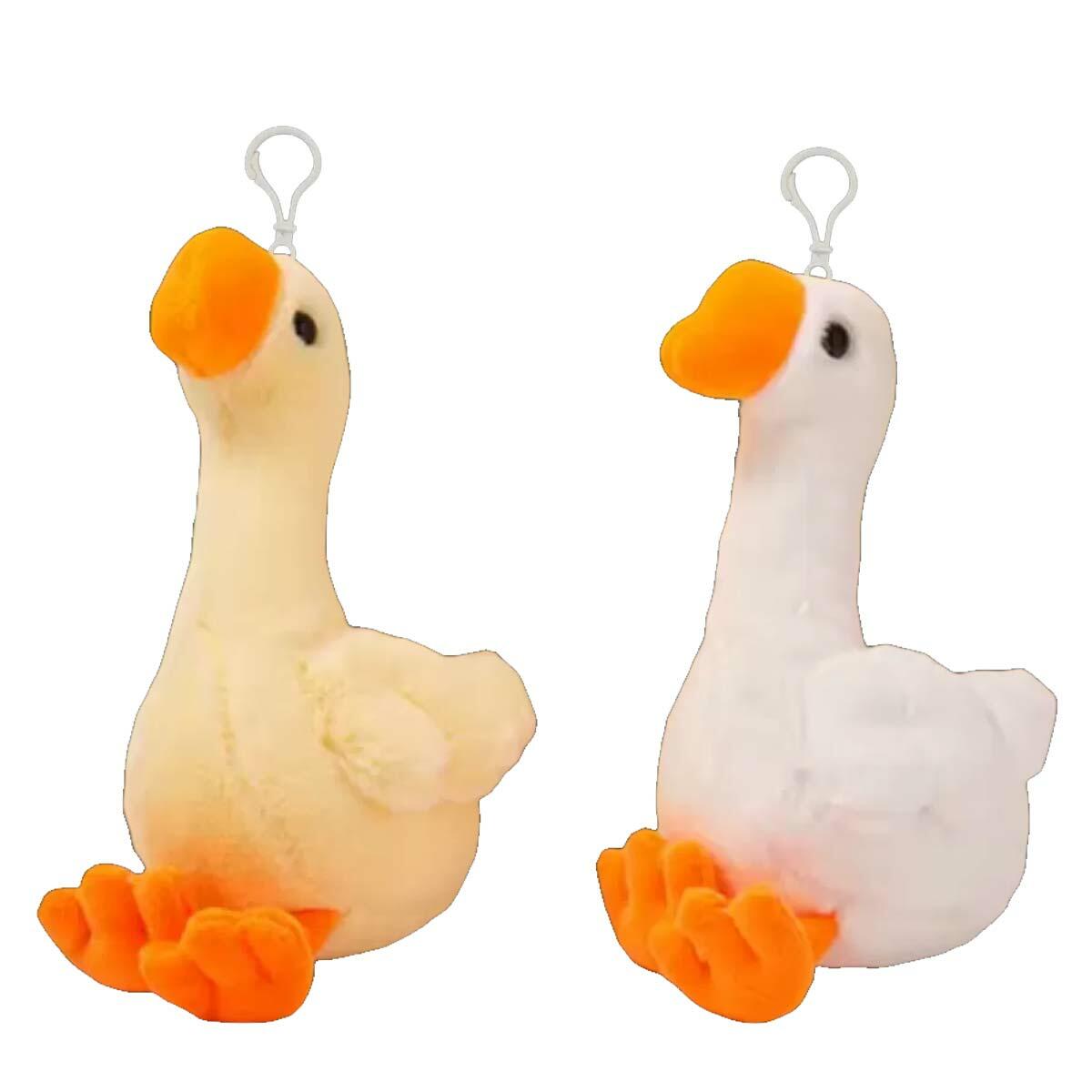 Ördek Anahtarlık 12 cm Pelüş | Welsoft Dokulu Çanta Aksesuarı | Feyza Oyuncak Güvenli Arkadaş