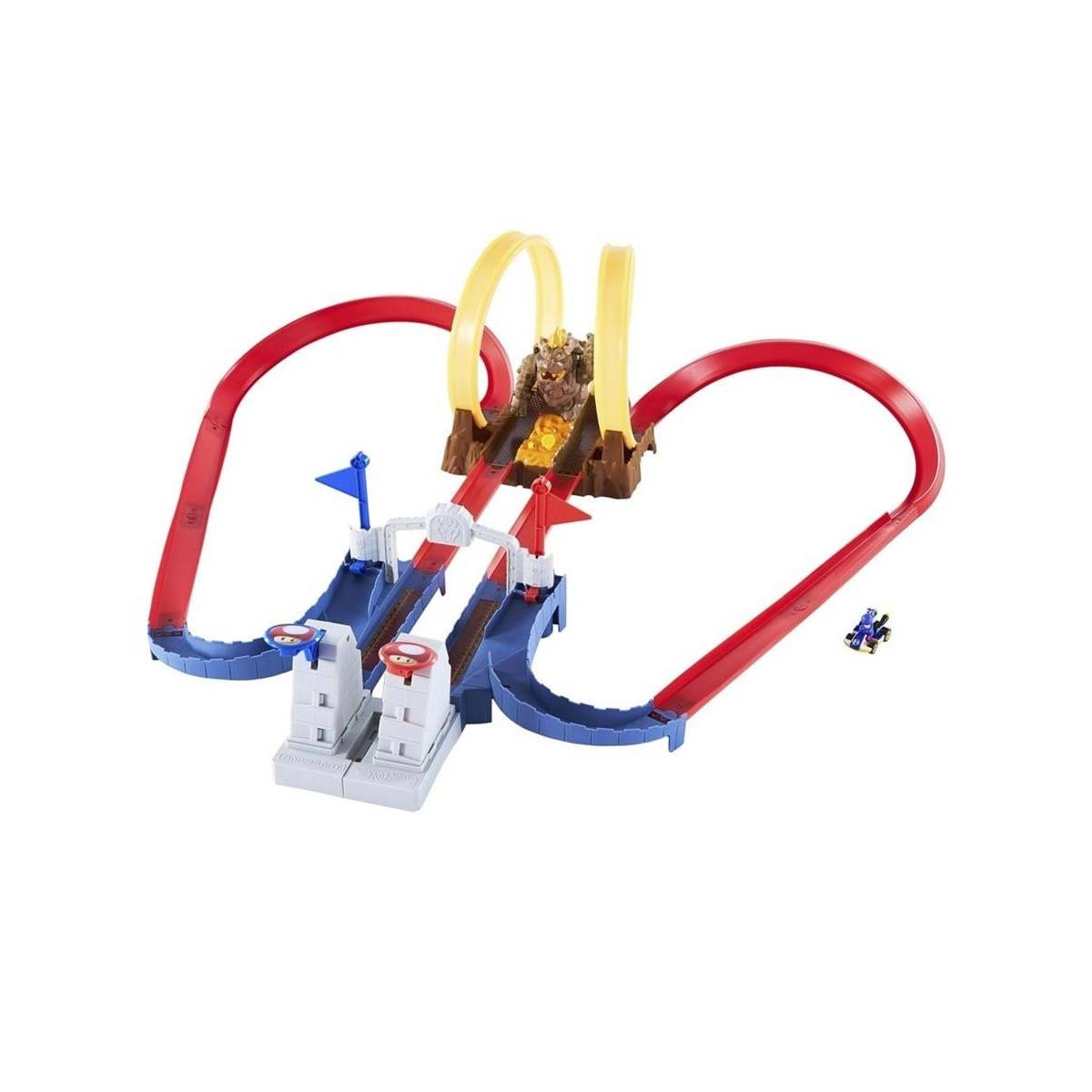 Hot Wheels Mario Kart Bowser'ın Kalesinde Kaos