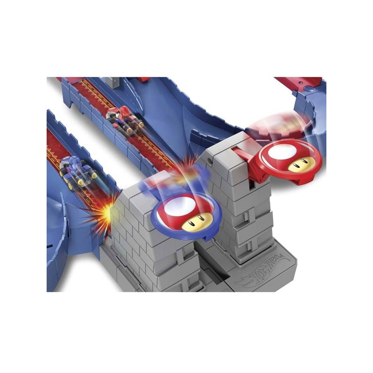 Hot Wheels Mario Kart Bowser'ın Kalesinde Kaos